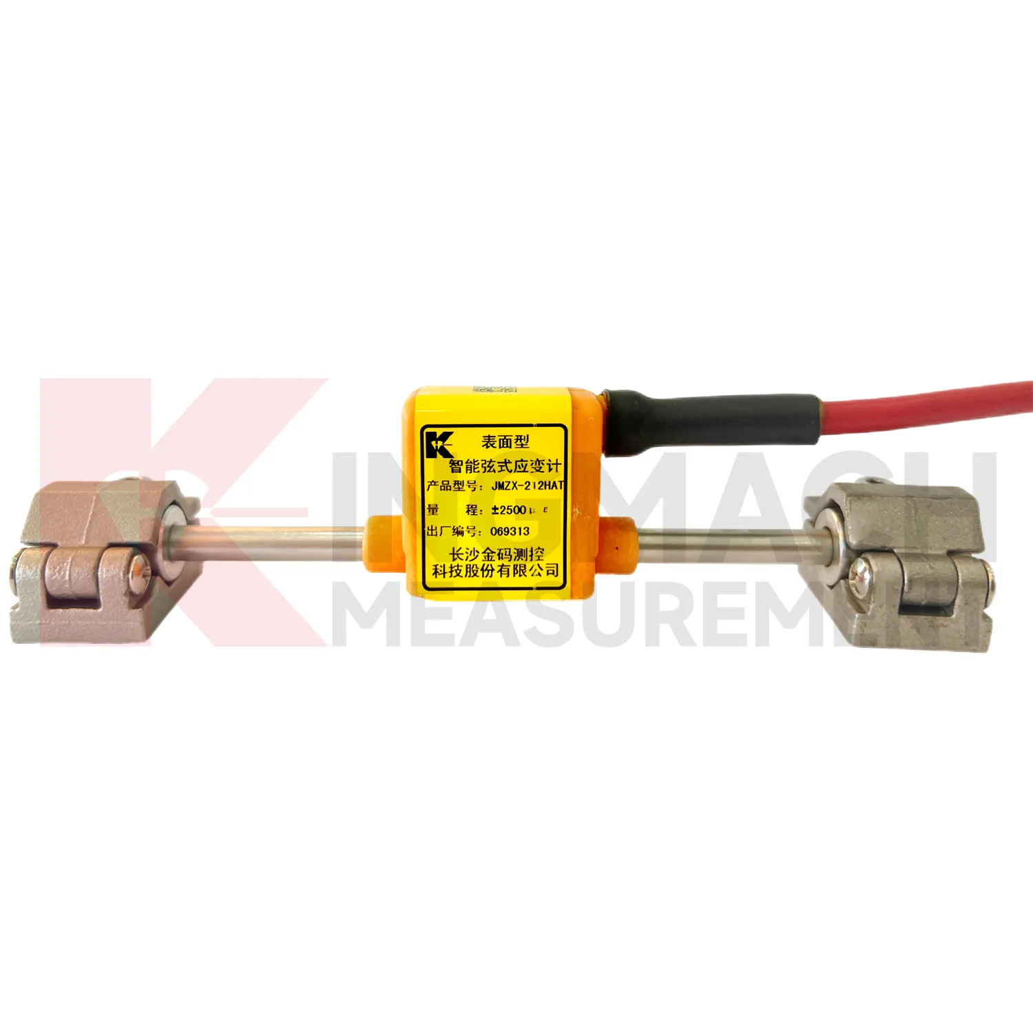 Galga extensométrica inteligente de cuerda vibrante (modelo de superficie) JMZX-212HAT/HB imagen 2