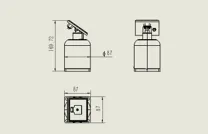 Inclinador integrado JMQJ-7315RTU imagen 6
