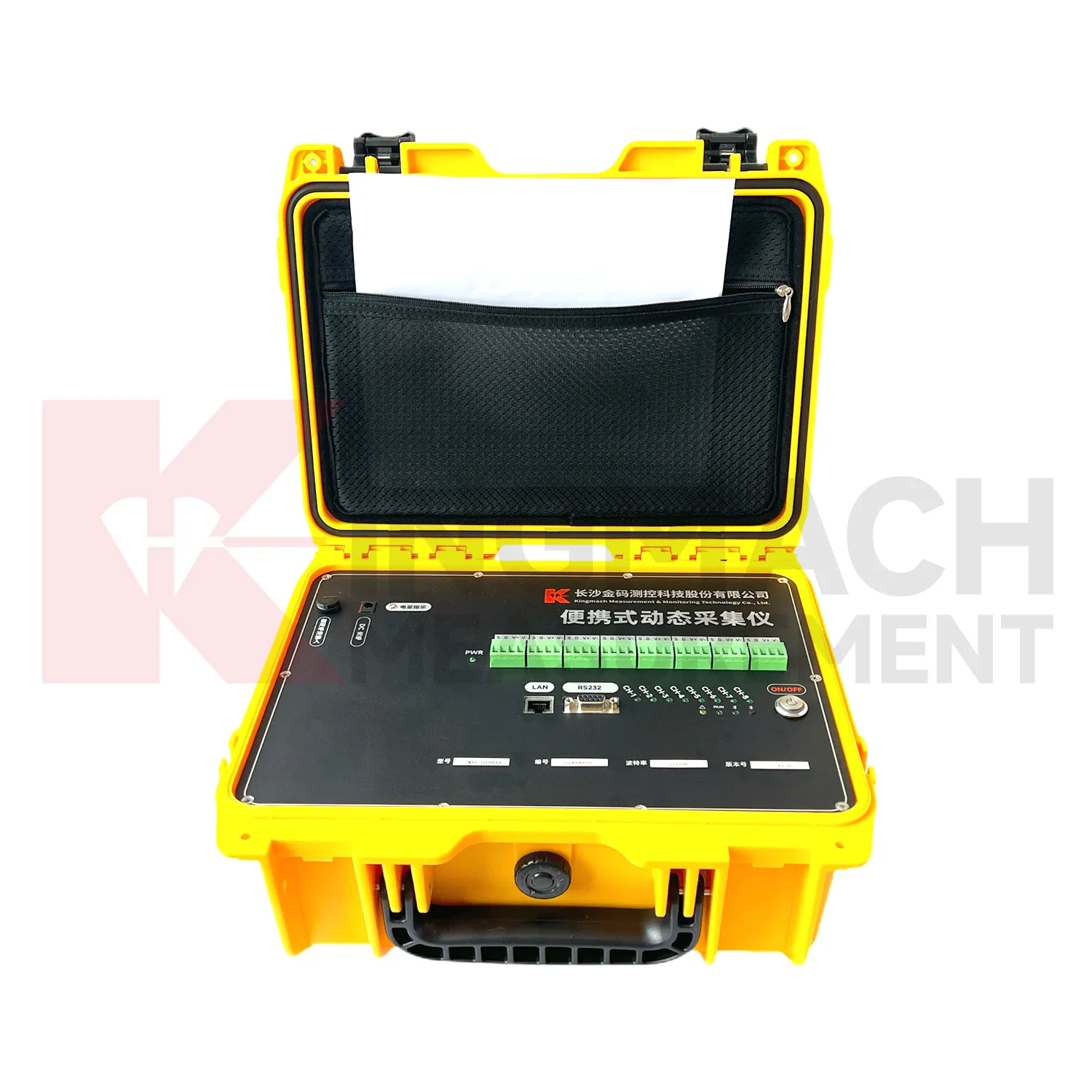 Lectura de adquisición de señal dinámica portátil JMYS-1008BX imagen 0