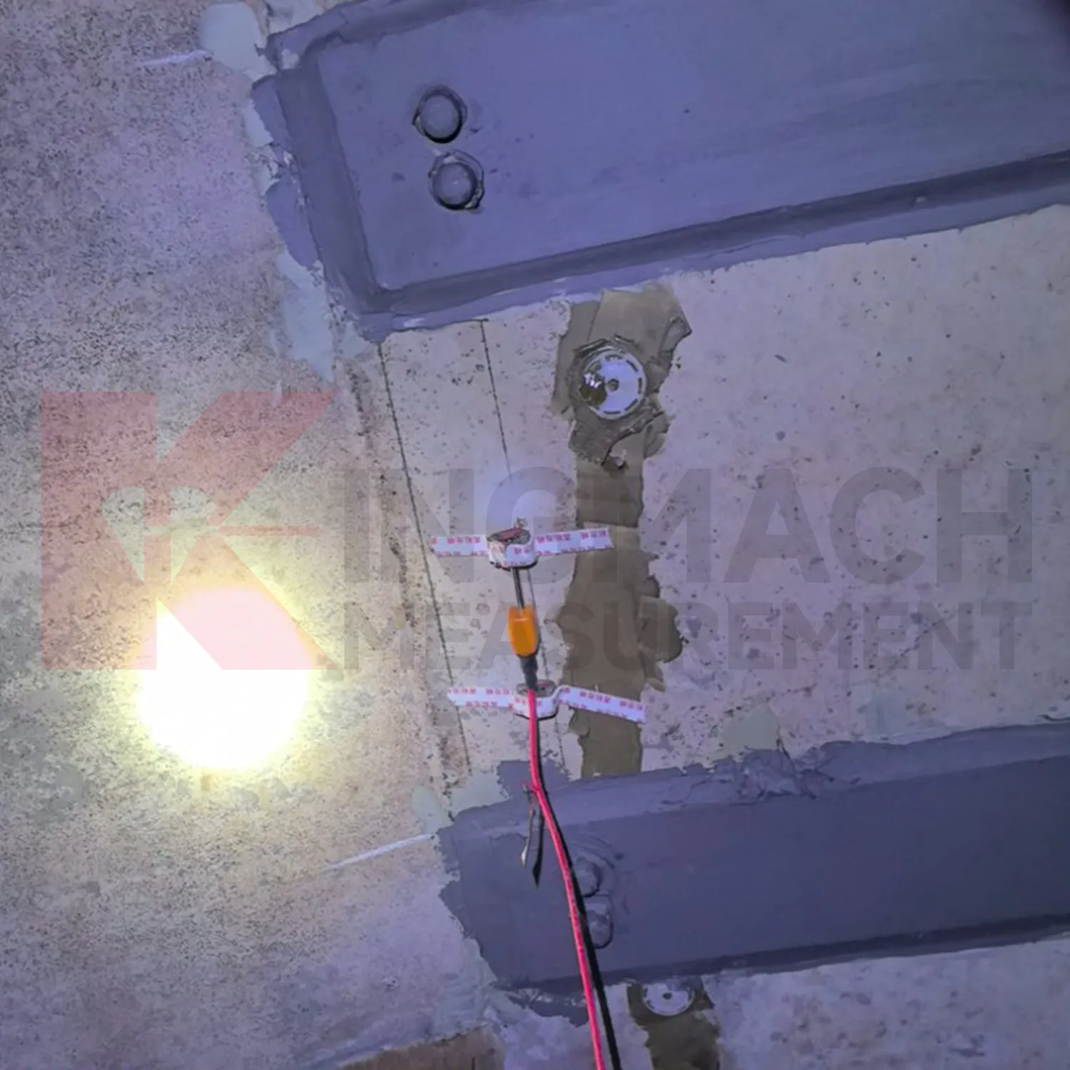 Galga extensométrica inteligente de cuerda vibrante (modelo de superficie) JMZX-212HAT/HB imagen 4